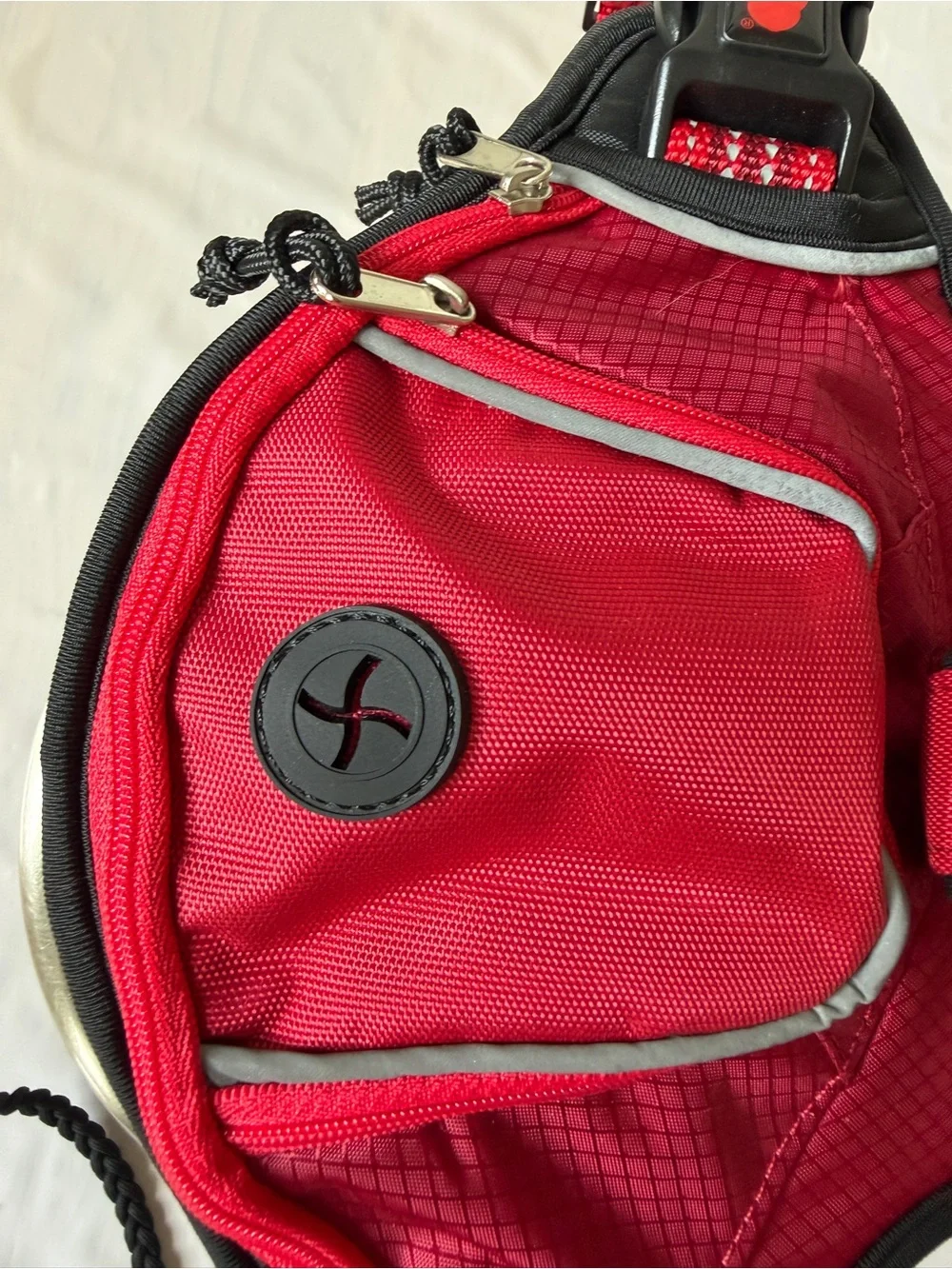 Kong Red Reflective Pocket Dog Harness Vest Padded Mesh Size L adjustable nWOT
